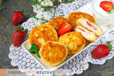 Cheesecakes cu căpșuni