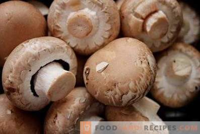 How to store fresh champignons