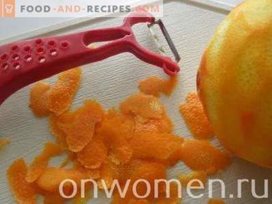 Tort de burete de portocale