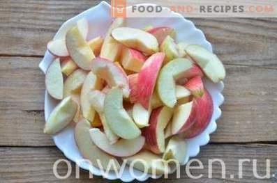 Compote din mere și prune pentru iarnă