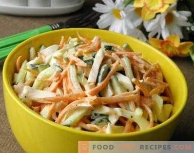 Smoked Chicken Salad with Korean Carrots