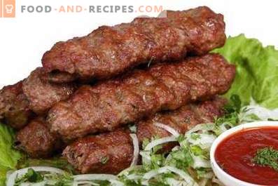 Kebab de carne de vită