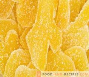 Ginger în zahăr: proprietăți utile