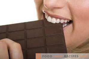 Ciocolată amară: beneficii și prejudicii
