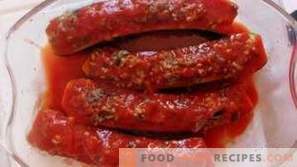 Zucchini umplute cu sos de roșii
