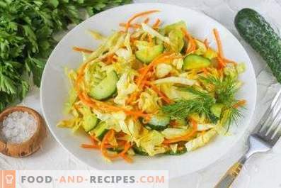 Salate de varză și morcov