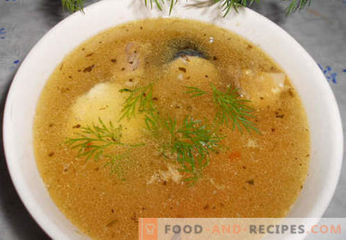 Supa de macrou - cele mai bune retete. Cum să gătești în mod corespunzător și gustos supa și macrou.