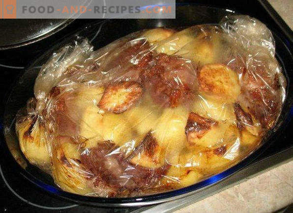 Cum să gătești cartofi în cuptorul cu microunde cu brânză, carne, șuncă, cartofi prăjiți, fierți